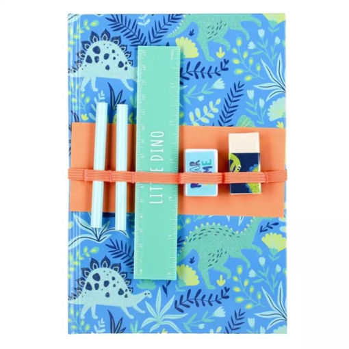 Picture of DINO NOTEBOOK & STATIONERY SET